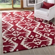 Safavieh Wyndham Red Contemporary Rug - 5' x 8'