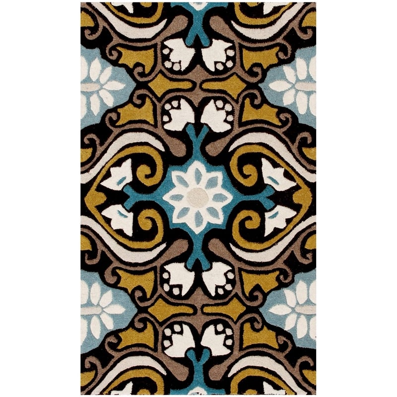 Safavieh Wyndham Blue Contemporary Rug - 3' x 5'