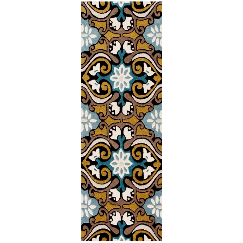 Safavieh Wyndham Blue Contemporary Rug - Runner 2'3
