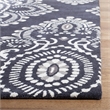 Safavieh Wyndham Dark Grey Contemporary Rug - 3' x 5'