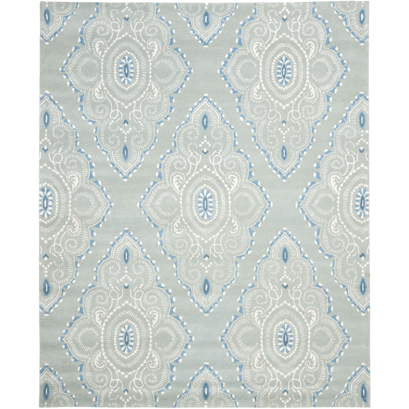Safavieh Wyndham Dark Grey Contemporary Rug - 6' x 9'