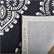 Safavieh Wyndham Dark Grey Contemporary Rug - Runner 2'3