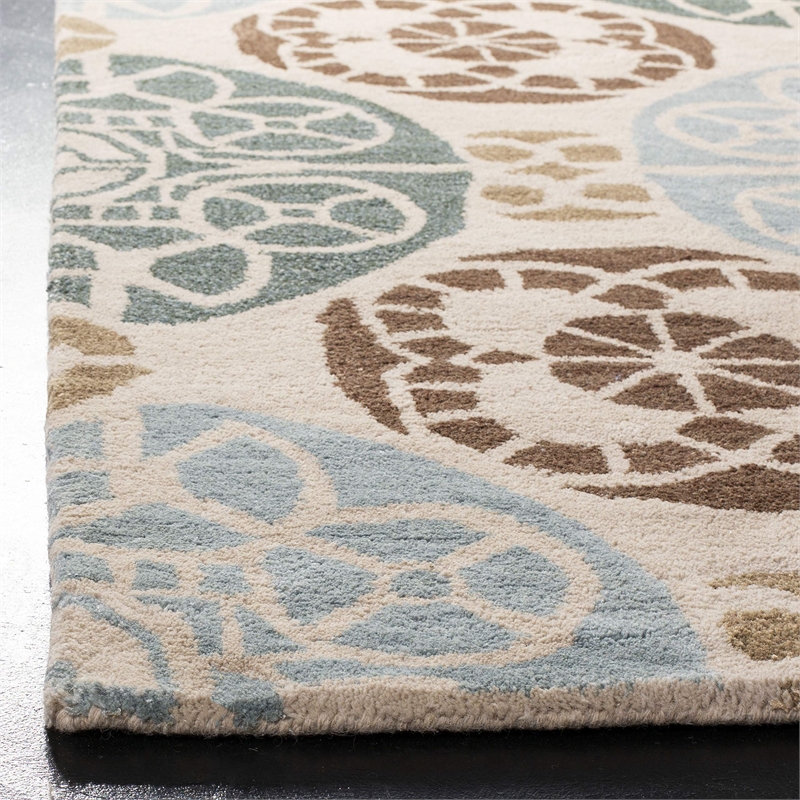 Safavieh Wyndham Beige Contemporary Rug - Runner 2'3