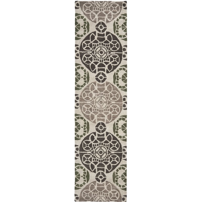 Safavieh Wyndham Ivory Contemporary Rug - Runner 2'3