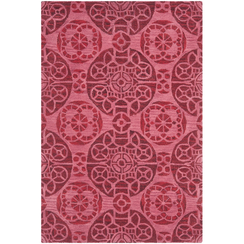 Safavieh Wyndham Red Contemporary Rug - 3' x 5'
