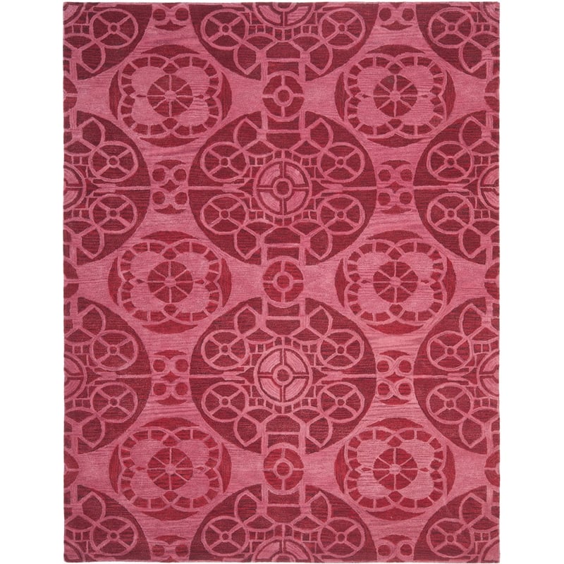 Safavieh Wyndham Red Contemporary Rug - 8'9