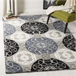 Safavieh Wyndham Grey Contemporary Rug - 6' x 9'