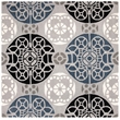 Safavieh Wyndham Grey Contemporary Rug - Square 5'