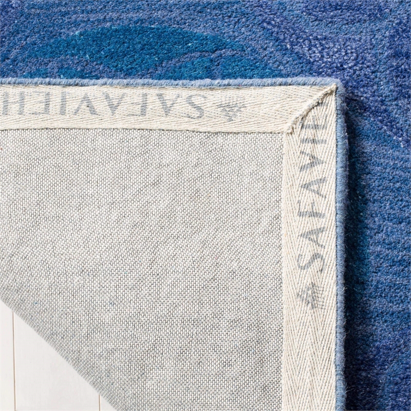 Safavieh Wyndham Blue Contemporary Rug - 6' x 9'