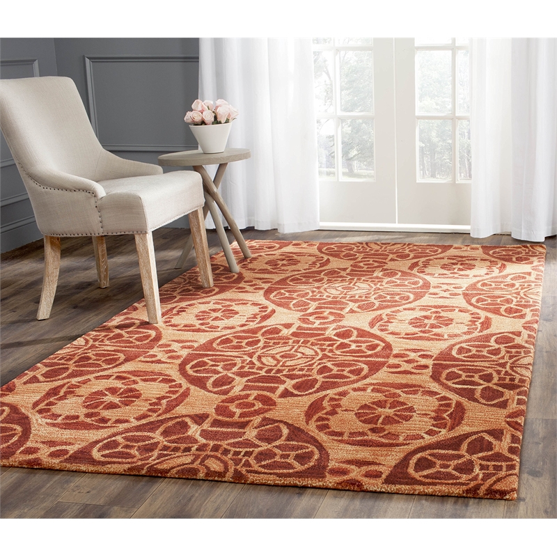 Safavieh Wyndham Blue Contemporary Rug - 8'9