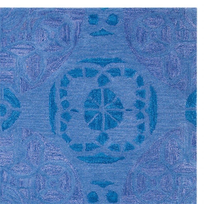 Safavieh Wyndham Blue Contemporary Rug - Runner 2'3