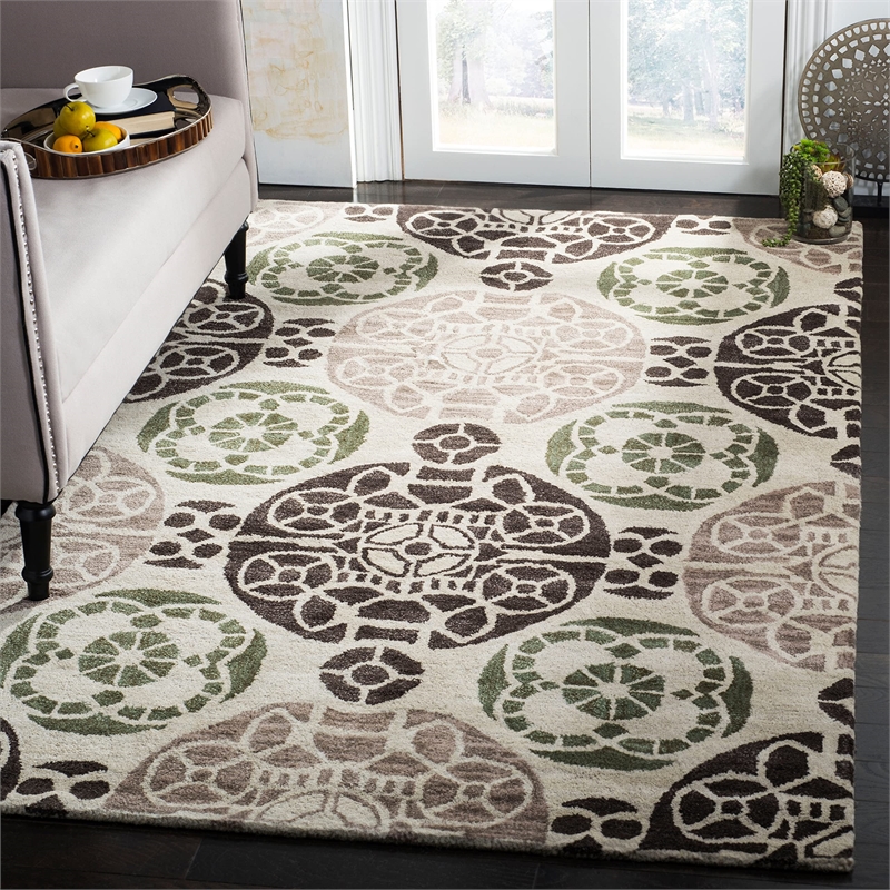 Safavieh Wyndham Blue Contemporary Rug - Runner 2'3