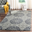 Safavieh Wyndham Silver Contemporary Rug - 8'9