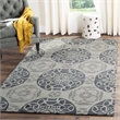 Safavieh Wyndham Silver Contemporary Rug - 8'9