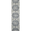 Safavieh Wyndham Silver Contemporary Rug - Runner 2'3