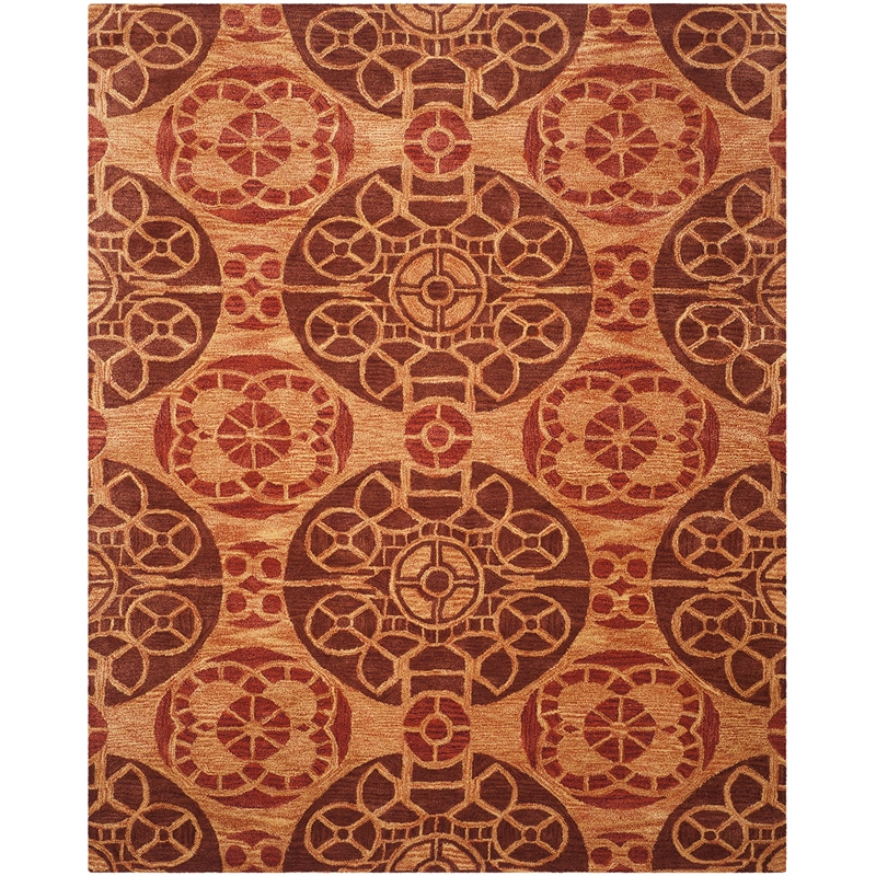 Safavieh Wyndham Cinnamon Contemporary Rug - 8'9