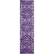 Safavieh Wyndham Purple Contemporary Rug - Runner 2'3