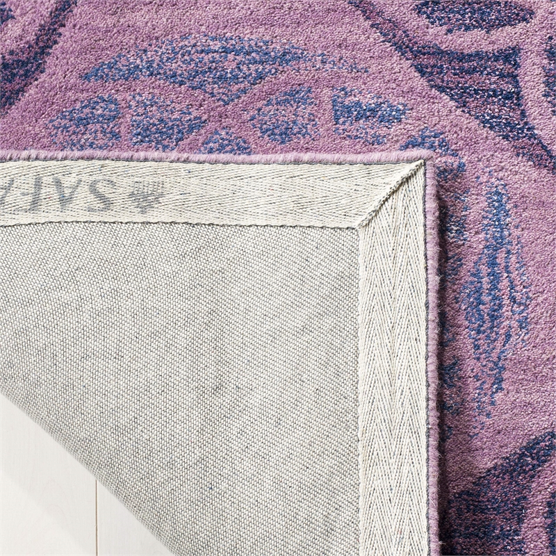 Safavieh Wyndham Purple Contemporary Rug - Runner 2'3