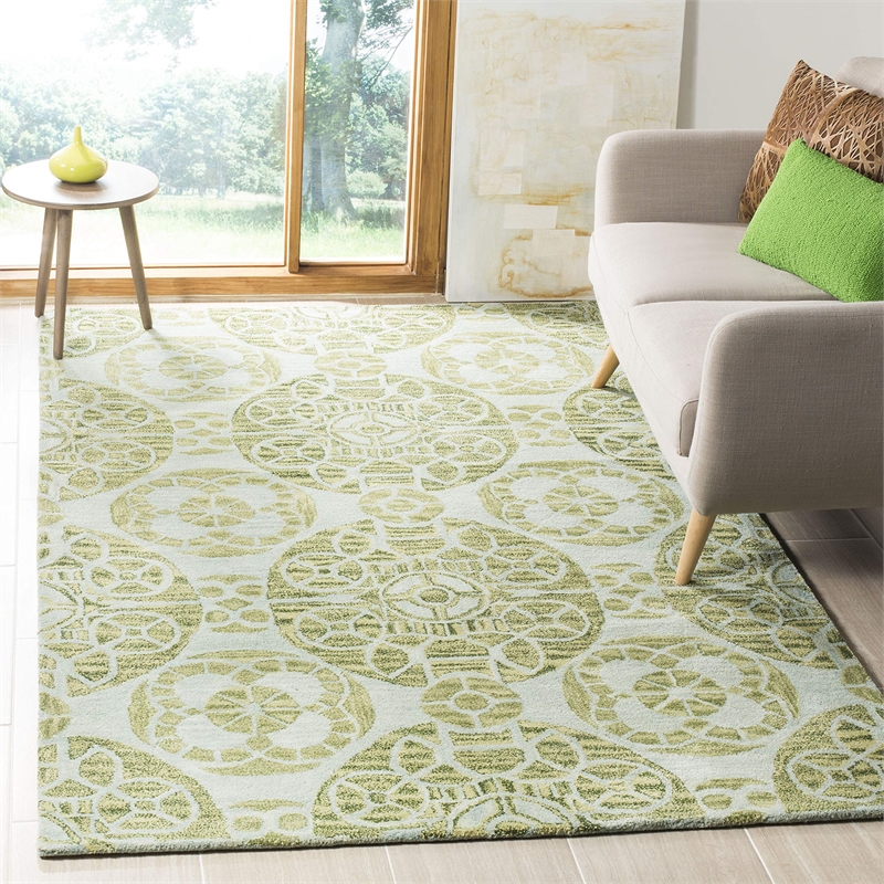 Safavieh Wyndham Turquoise Contemporary Rug - 3' x 5'
