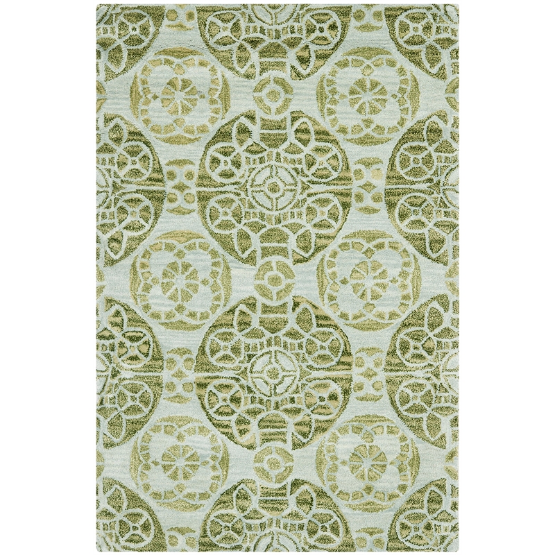 Safavieh Wyndham Turquoise Contemporary Rug - 3' x 5'