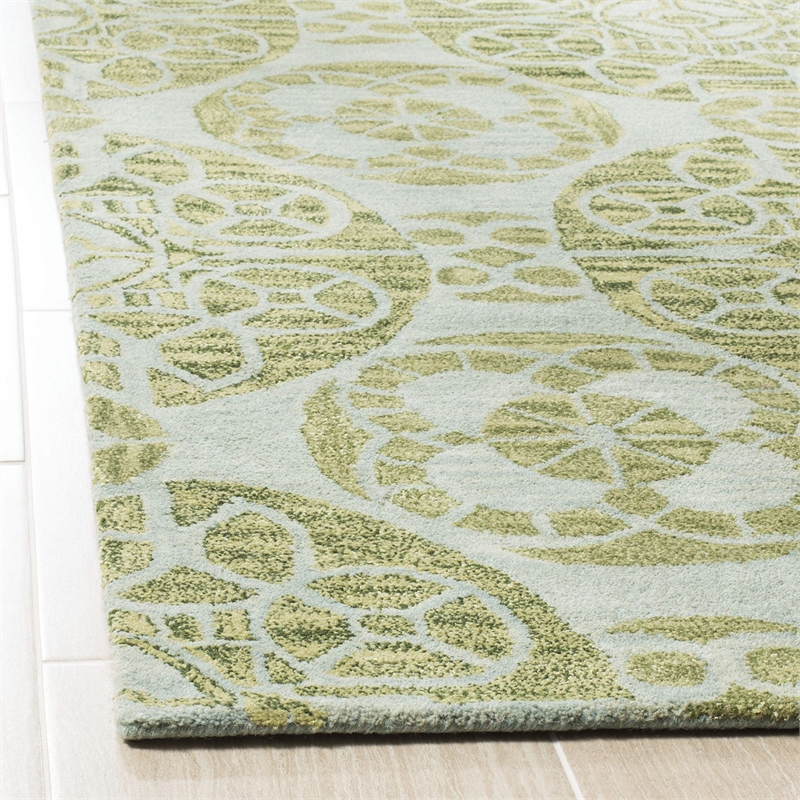 Safavieh Wyndham Turquoise Contemporary Rug - 3' x 5'