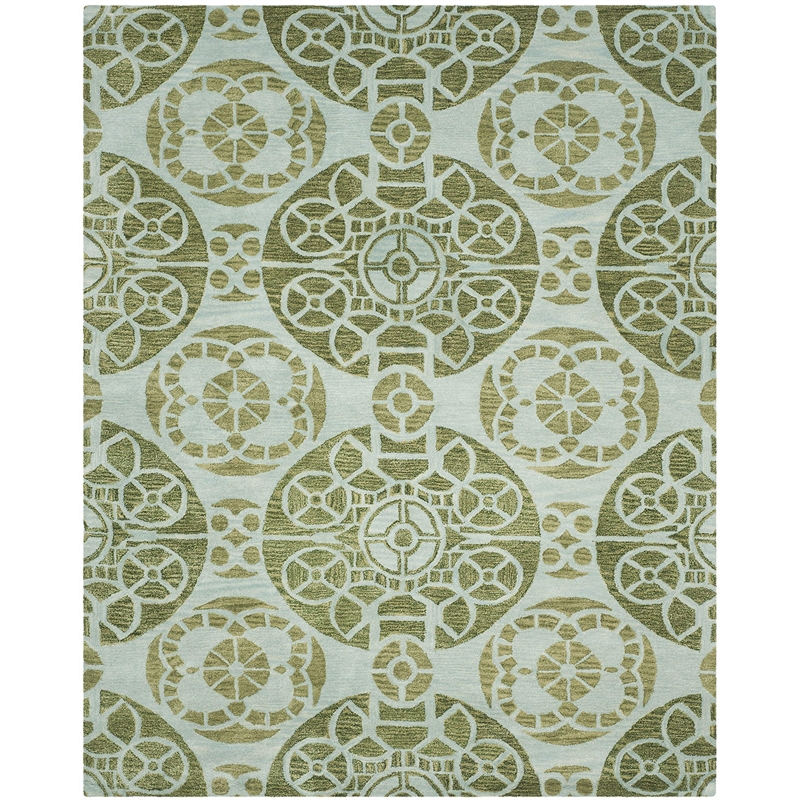 Safavieh Wyndham Turquoise Contemporary Rug - 10' x 14'