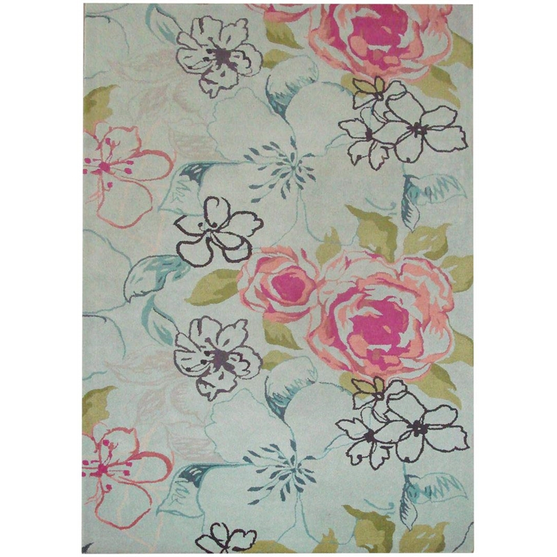 Safavieh Wyndham Blue Contemporary Rug - 6' x 9'