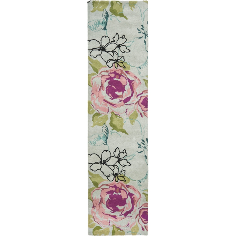 Safavieh Wyndham Blue Contemporary Rug - Runner 2'3