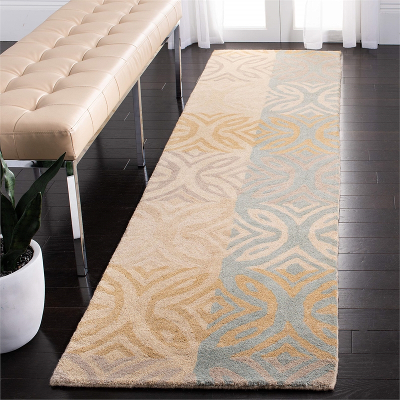 Safavieh Wyndham Beige Contemporary Rug - Runner 2'3
