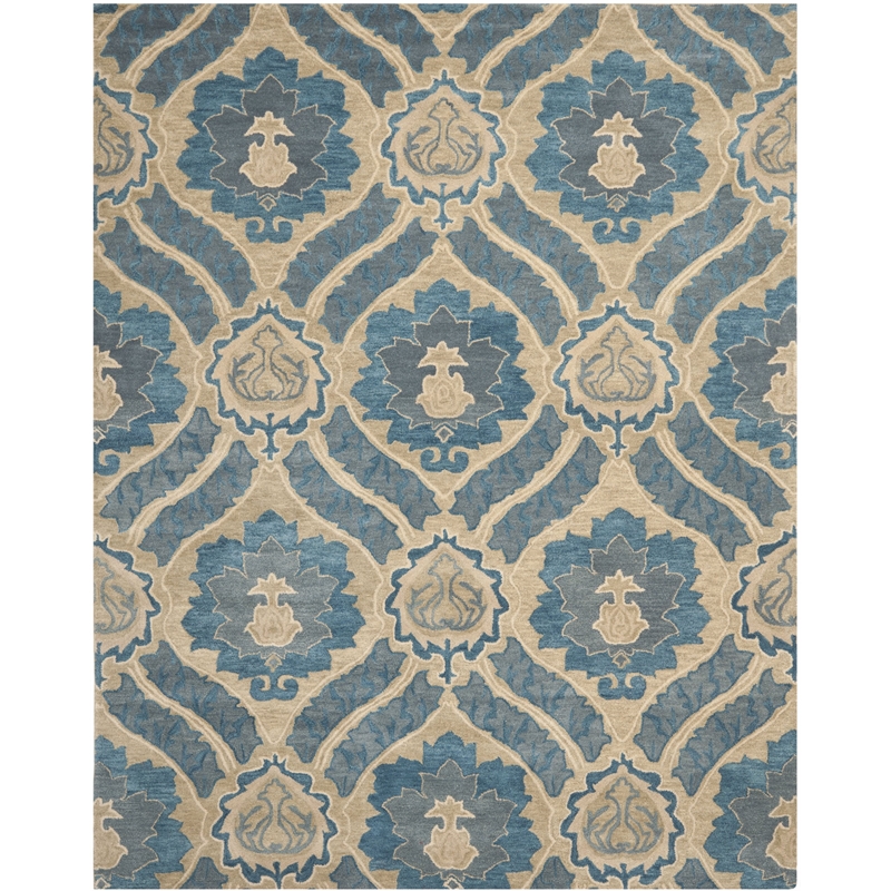 Safavieh Wyndham Blue Contemporary Rug - 6' x 9'