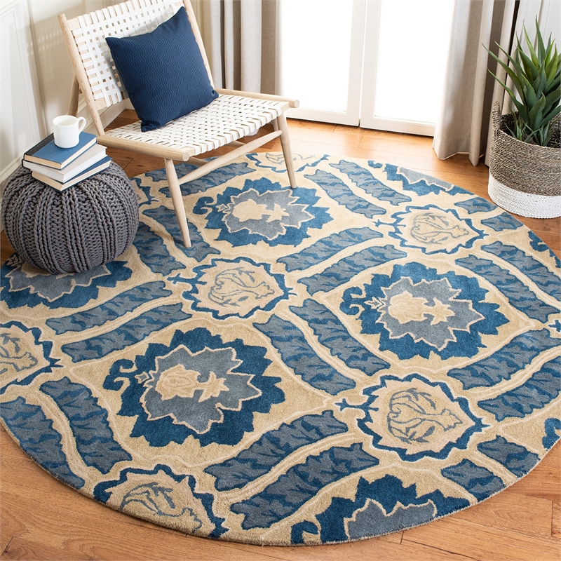 Safavieh Wyndham Blue Contemporary Rug - Runner 2'3