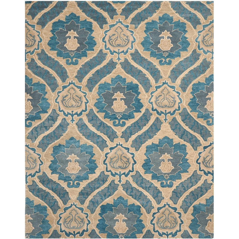 Safavieh Wyndham Blue Contemporary Rug - Runner 2'3