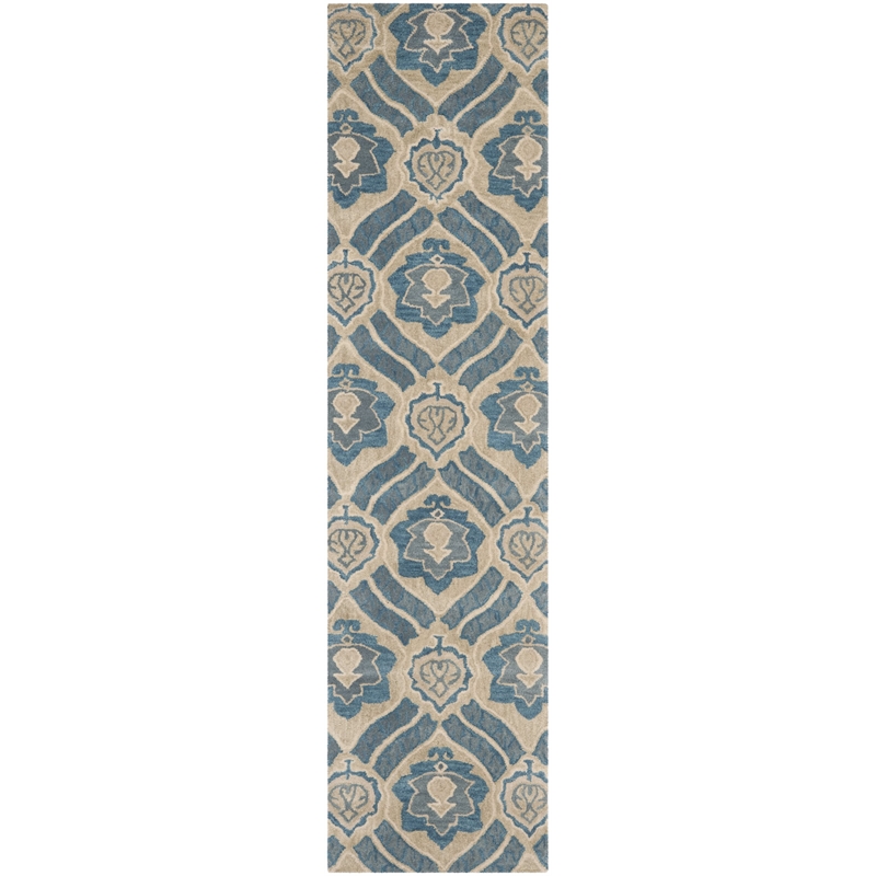 Safavieh Wyndham Blue Contemporary Rug - Runner 2'3