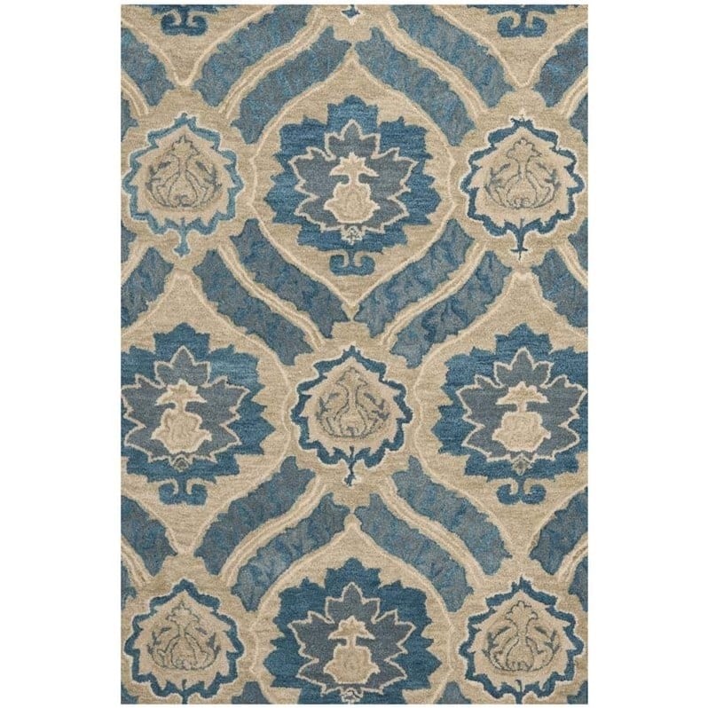 Safavieh Wyndham Blue Contemporary Rug - Runner 2'6