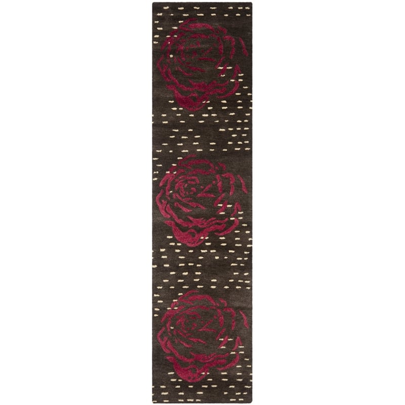 Safavieh Wyndham Charcoal Contemporary Rug - 5' x 8'