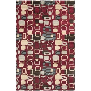 Safavieh Wyndham Red Contemporary Rug - 2' x 3'
