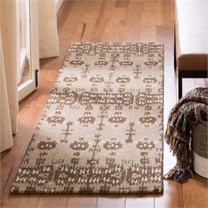Safavieh Wyndham Natural Contemporary Rug - Runner 2'6&quot x 4'