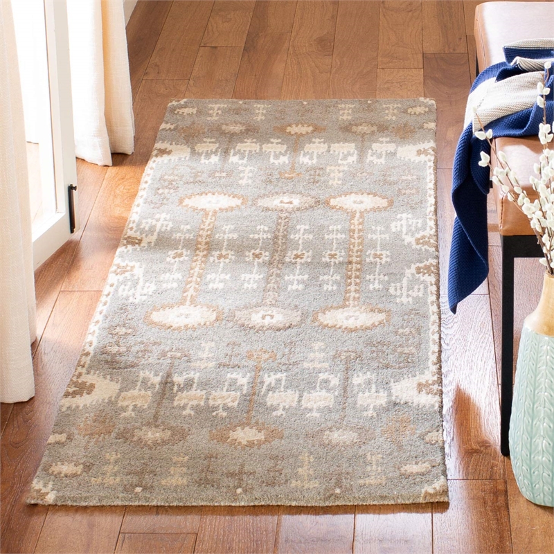 Safavieh Wyndham Natural Contemporary Rug - Runner 2'3