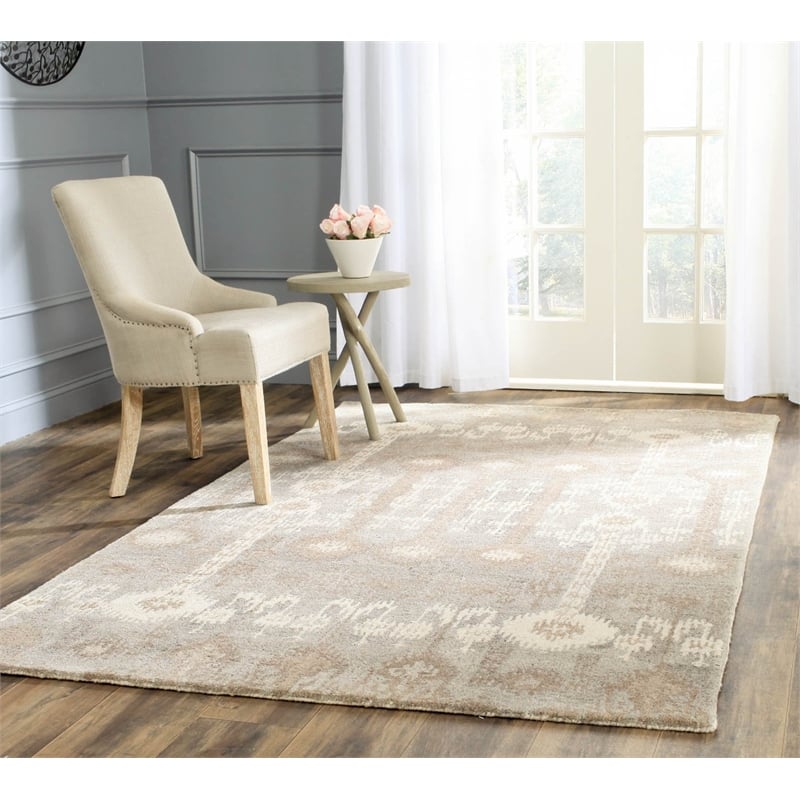 Safavieh Wyndham Natural Contemporary Rug - Runner 2'6