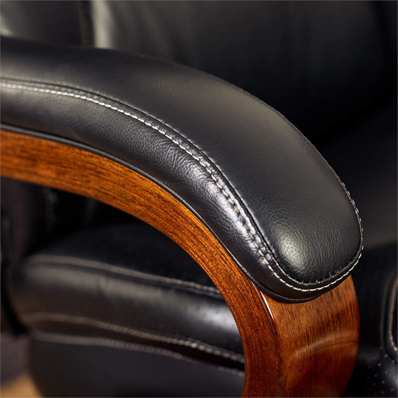 Serta At Home Executive Office Chair in Black