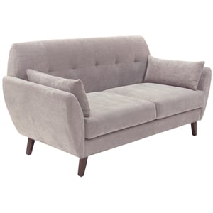 Serta Artesia Collection 61&quot Loveseat in Ivory
