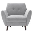 Serta at Home Artesia Accent Chair in Smoke Gray