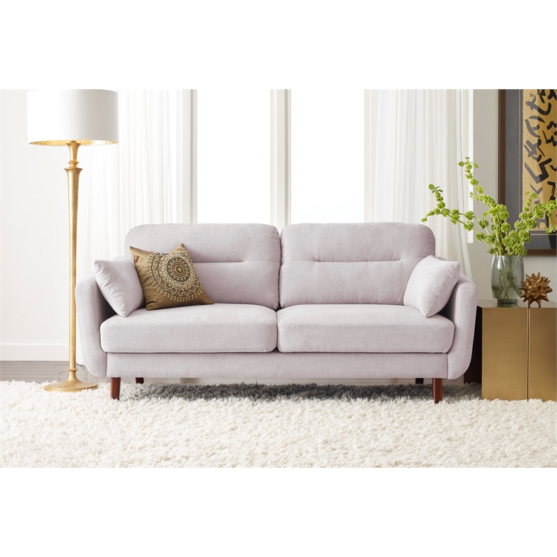 Serta Sierra Collection 61 Loveseat in Ivory