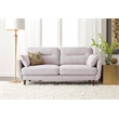 Serta Sierra Collection 61 Loveseat in Ivory