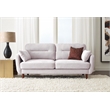 Serta Sierra Collection 61 Loveseat in Ivory