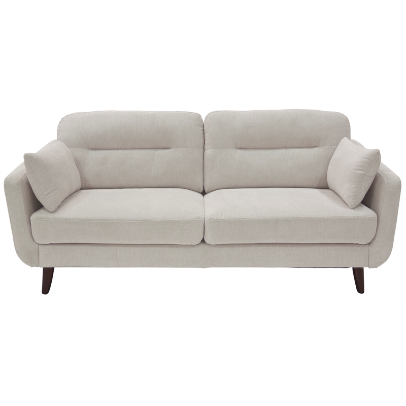 Serta Sierra Collection 61 Loveseat in Ivory
