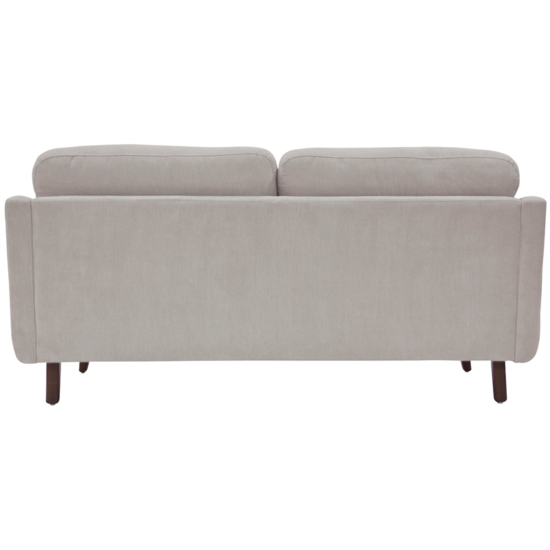Serta Sierra Collection 61 Loveseat in Ivory