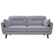 Serta at Home Sierra Sofa in Smoke Gray