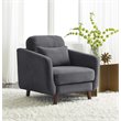 Serta at Home Sierra Accent Chair in Slate Gray