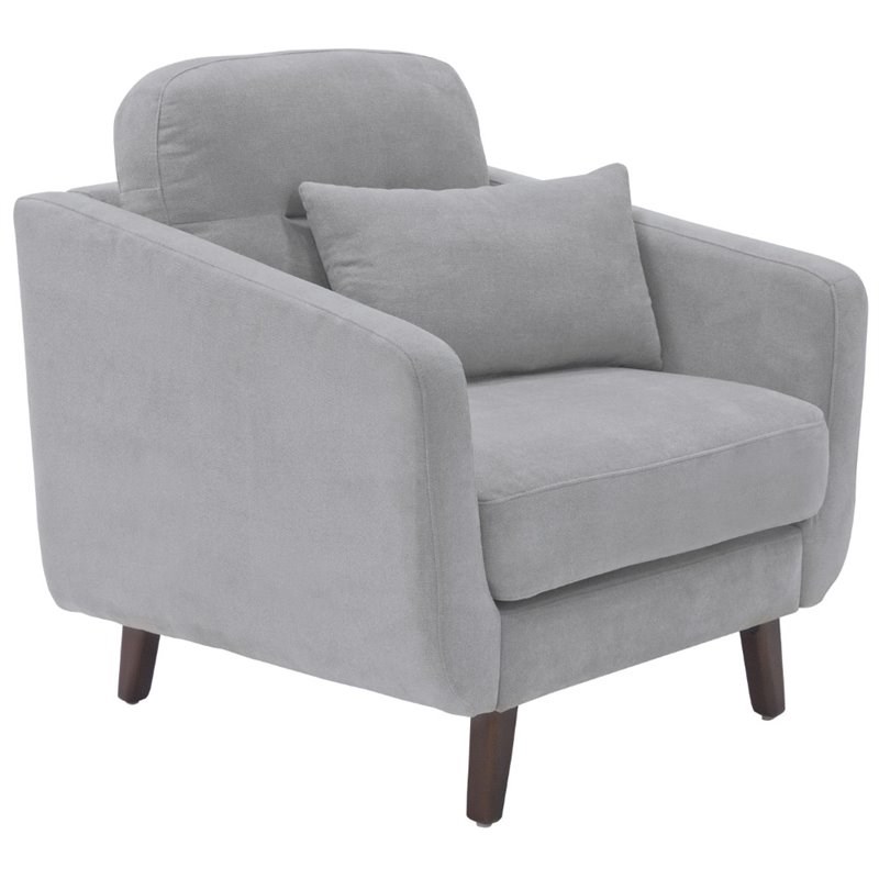 Serta at Home Sierra Accent Chair in Smoke Gray